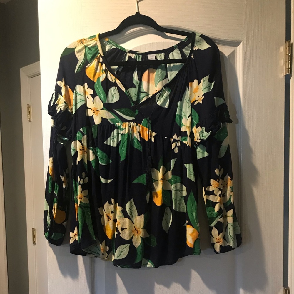 Flowy floral top